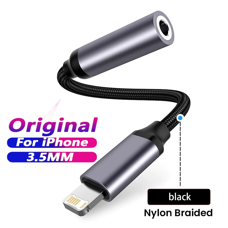 Wired Earphone Lightning - 3.5 ミリメートルジャック AUX ケーブル 8 ピン照明インターフェース