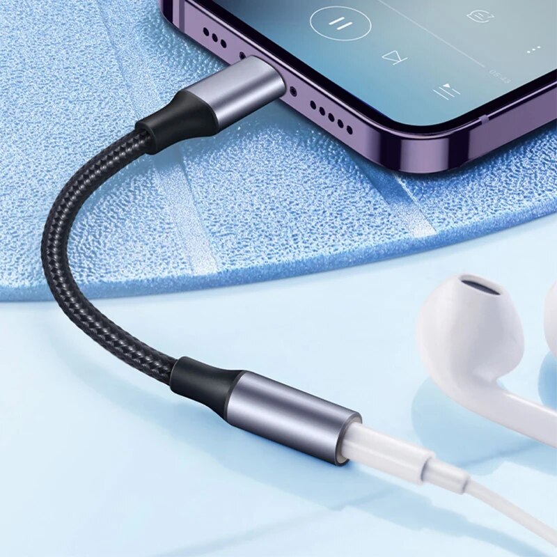 3.5 ミリメートルジャック AUX ケーブル 8 ピン照明 - Wired Earphone Lightning のレビューと価格
