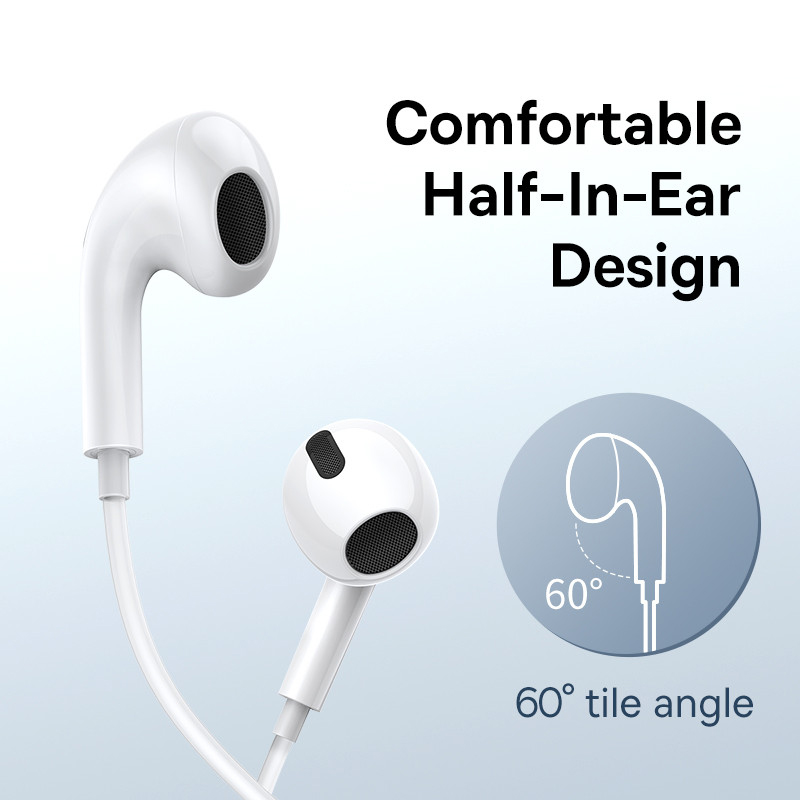 Baseus C17 有線イヤホン Type-C マイクイン - Wired Earphone Lightning のレビューと価格