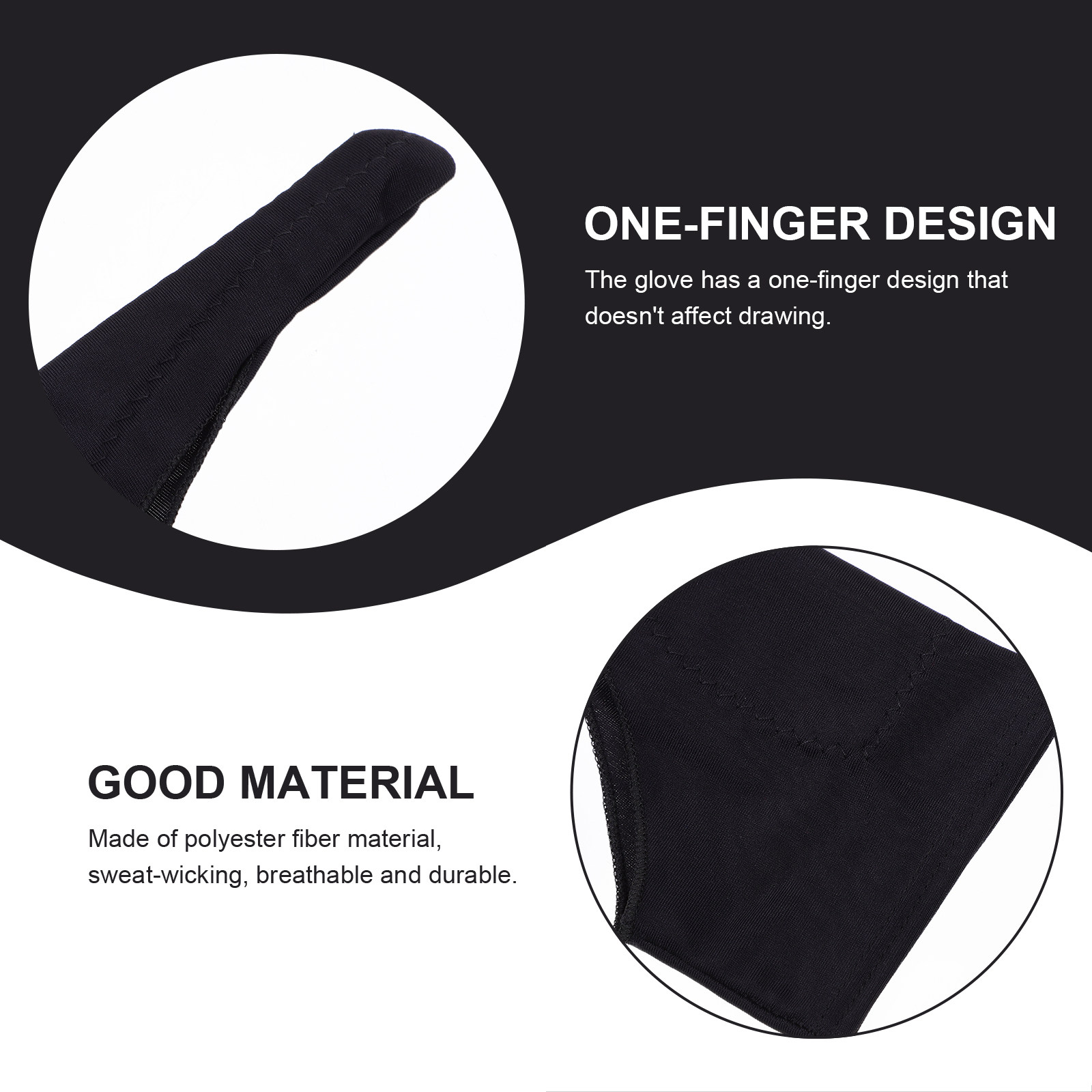 4個入り デジタルアート用グローブ。タッチスクリーン対応で、 - Drawing Glove Artist のレビューと価格