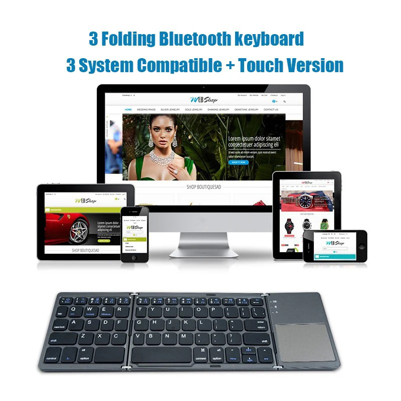 KEBIDUMEI 三つ折り Bluetooth キーボード - Android Tablet Gaming Accessories のレビューと価格