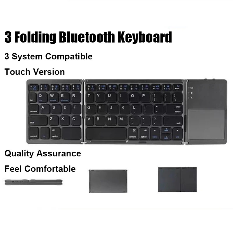 KEBIDUMEI 三つ折り Bluetooth キーボード - Android Tablet Gaming Accessories のレビューと価格