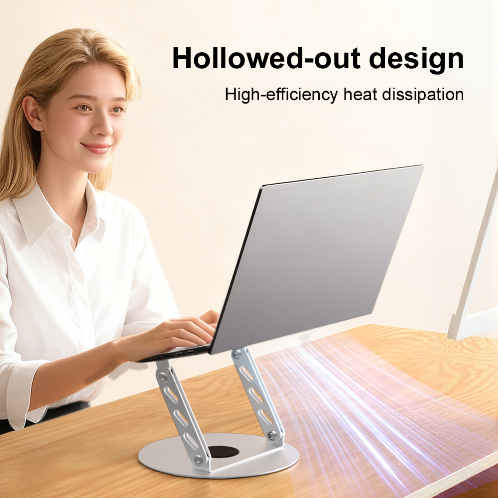 360 °   回転可能なアルミニウム合金製ノートパソコンス - Cooling Stand Tablet のレビューと価格