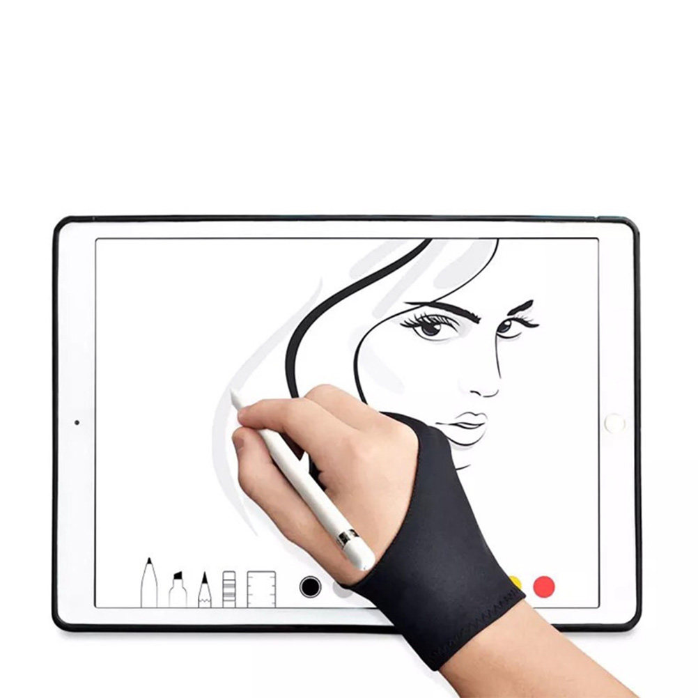 2枚入り、アーティスト用描画グローブ。通気性の良いナイロン素 - Drawing Glove Artist のレビューと価格