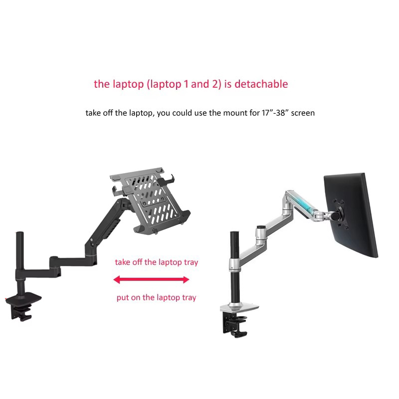 450mm DL-8013LP フルモーション式 17インチ - Tablet Lap Desk のレビューと価格