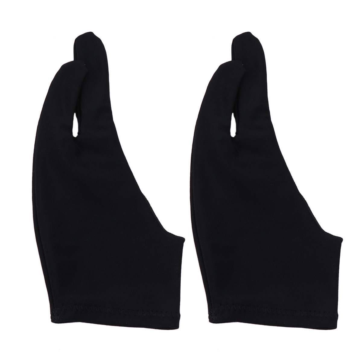 2枚入り、アーティスト用描画グローブ。2本指タイプ、伸縮性素 - Drawing Glove Artist のレビューと価格