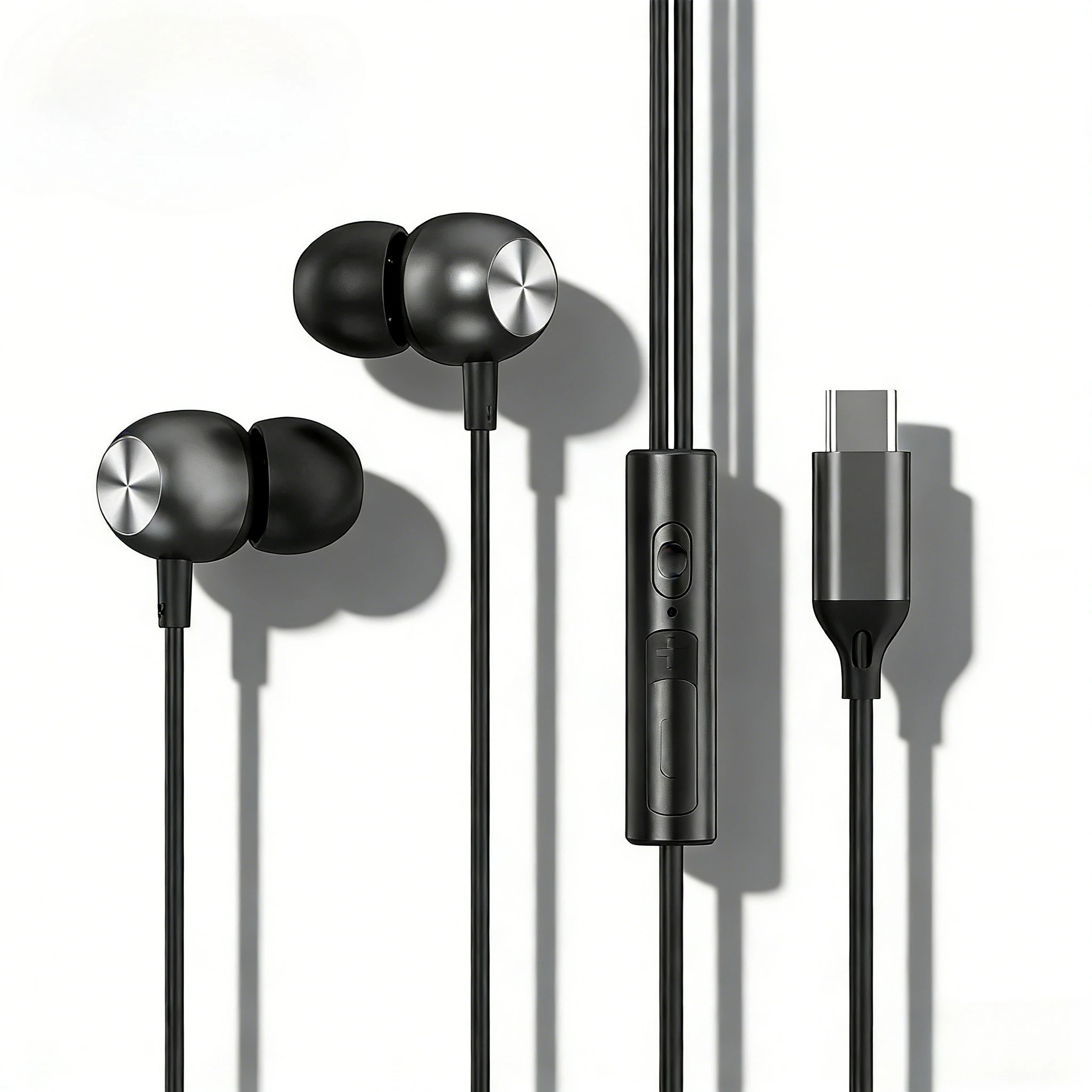 軽量有線インイヤーイヤホン 3.5mm USB タイプ C  - Wired Earphone Lightning のレビューと価格