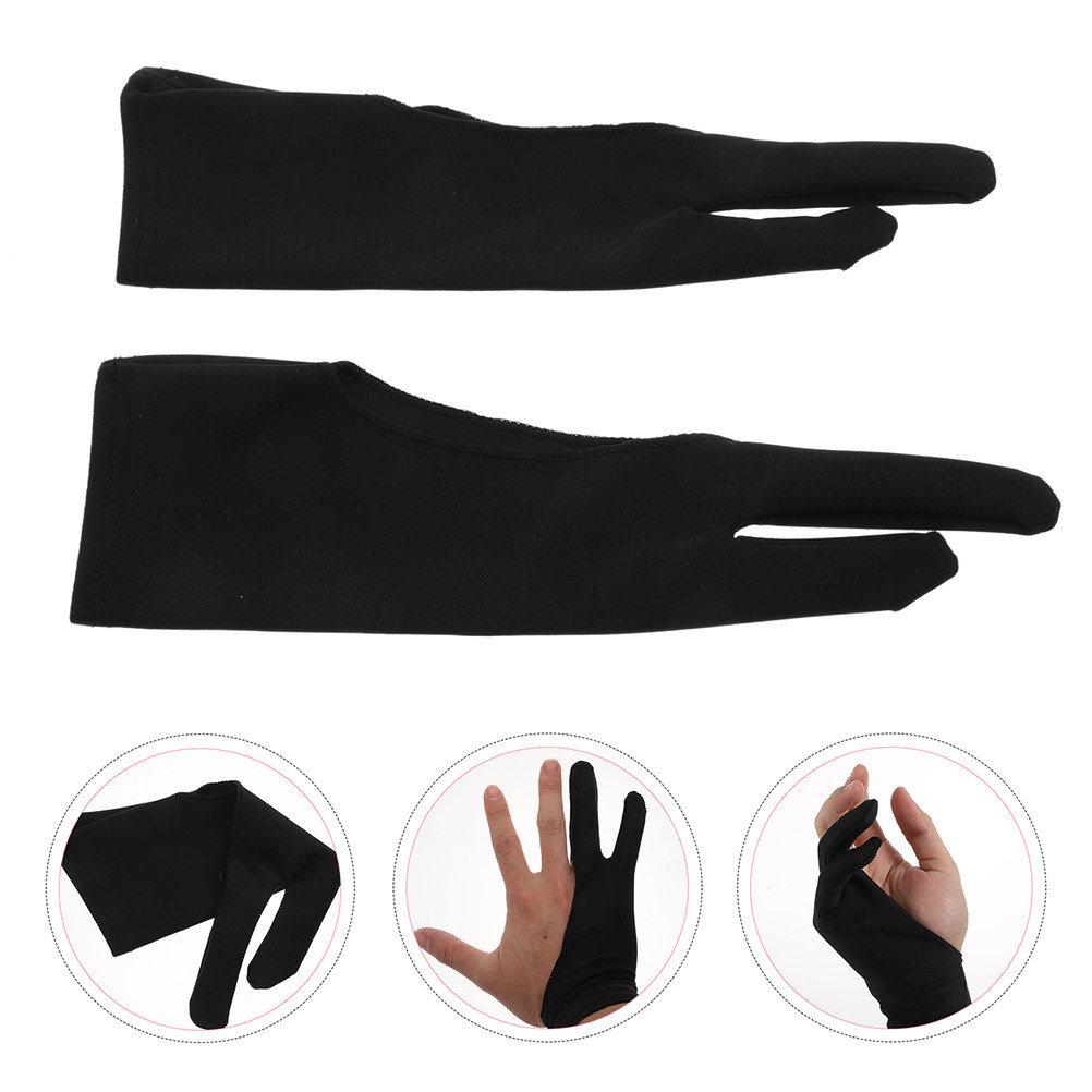 アーティスト向け、左手用スケッチグローブ3枚セット – 耐摩 - Drawing Glove Artist のレビューと価格