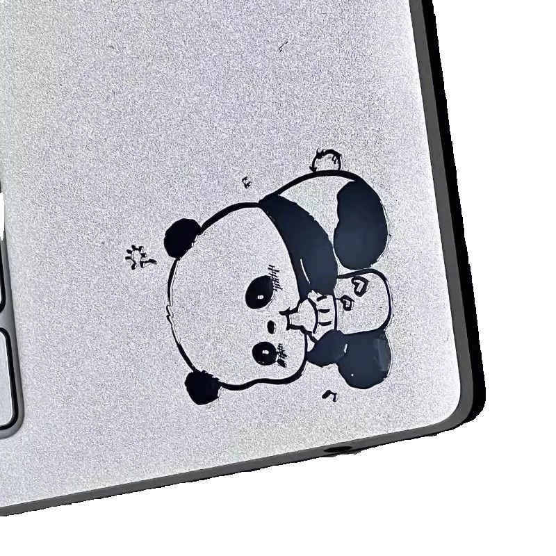 3 個のかわいい 3D ステレオリアルメタルパンダステッカー - Tablet Cute Accessories のレビューと価格