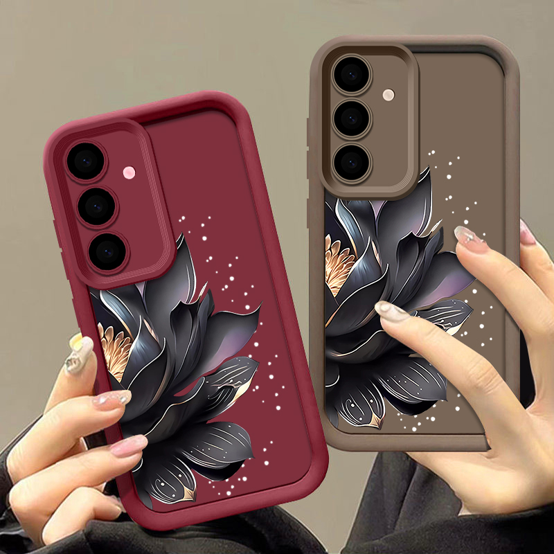 蓮の花柄スマホケース Samsung Galaxy A16  - Samsung Galaxy A55 のレビューと価格