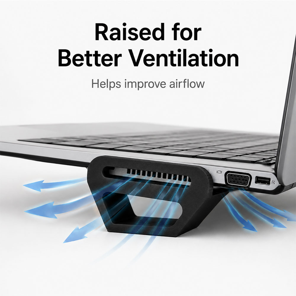 Rafford ラップトップサイドスタンド、ポータブル人間工 - Cooling Stand Tablet のレビューと価格