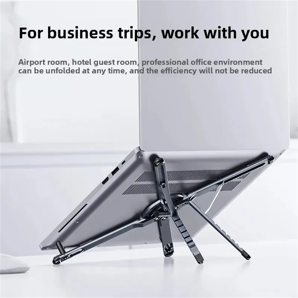 アルミ合金製ノートパソコンスタンド 折りたたみ式 マグネット - Cooling Stand Tablet のレビューと価格