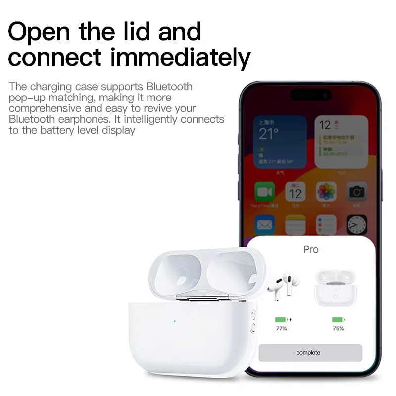 AirPods Pro 1 2 3用交換用オリジナル充電ボッ - Wired Earphone Lightning のレビューと価格
