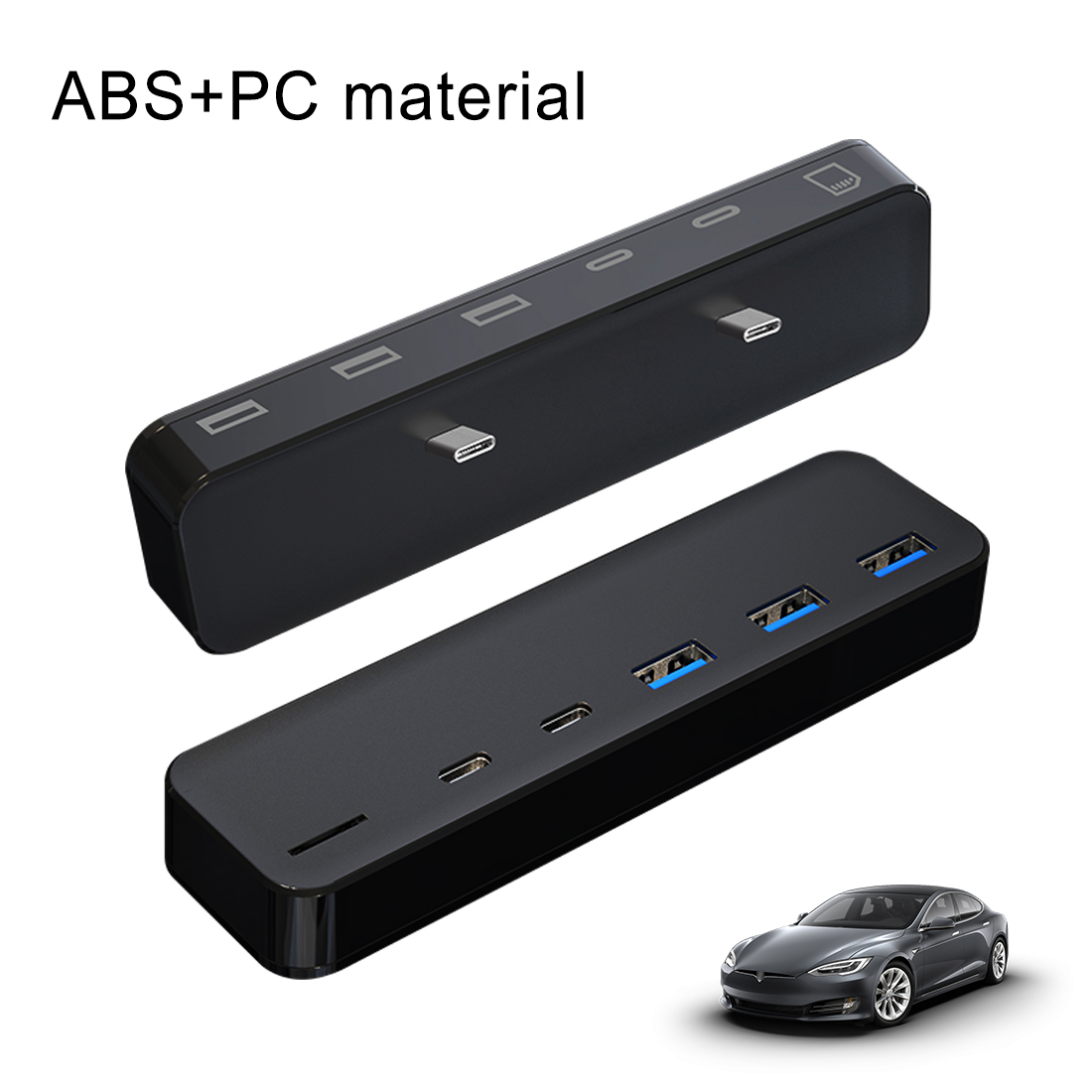 テスラ モデル3/Y用 ドッキングステーション USBハブ  - Usb Hub Type C のレビューと価格