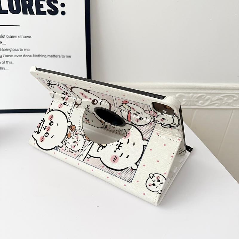 可愛いちいかわiPadケース保護カバー、ペンシルスロット付き - Tablet Cute Accessories のレビューと価格